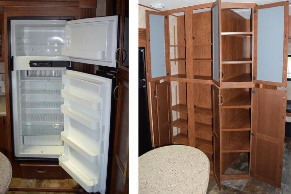 fridge and pantry