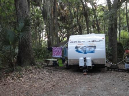 Front of Campsite