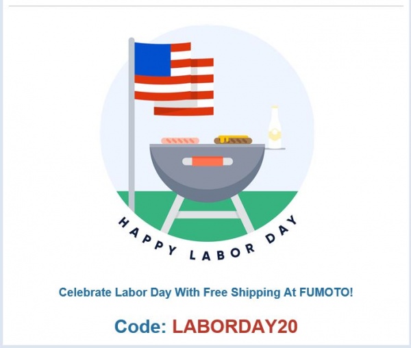 Fumoto 2020 Labor Day Sale