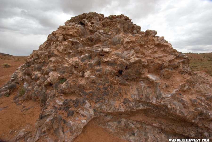 Glass Mountain--neither glass nor a mountain!