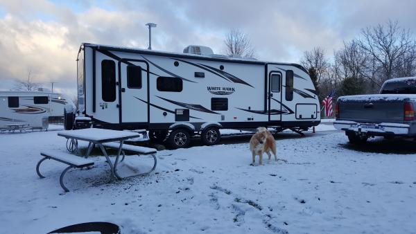 Group camping with Friends in April 2016