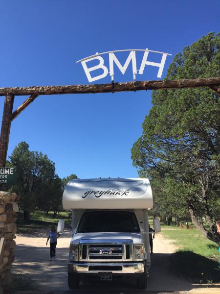 Harvey the RV at Burro Mountain