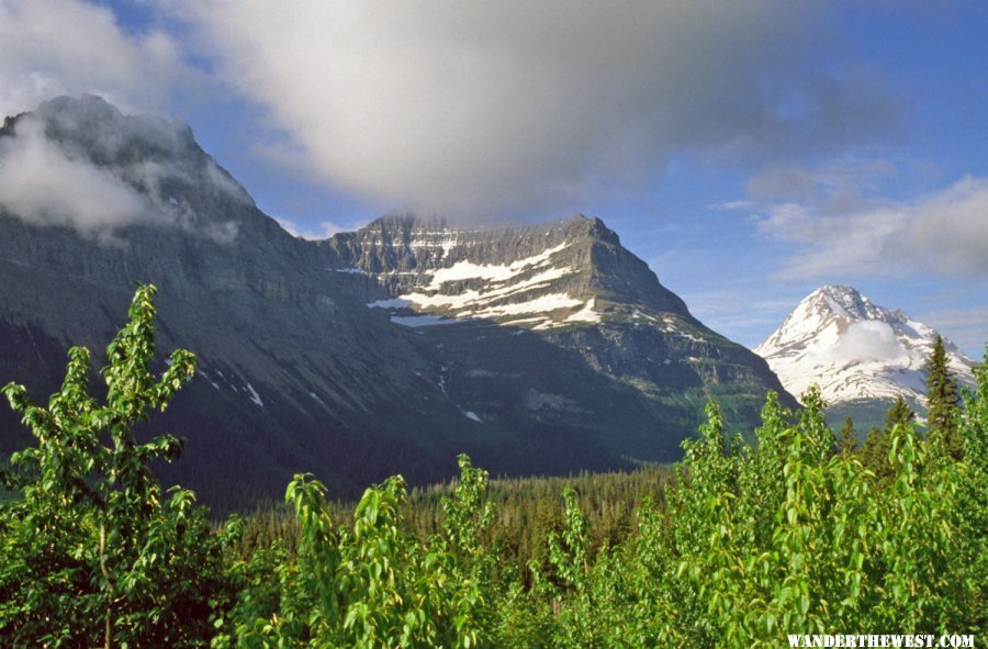 Heading up to Logan Pass