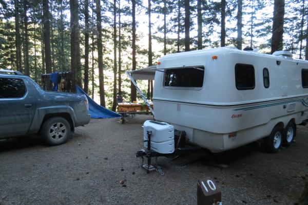 Hicks Lake in Sasquatch Provincial Park BC