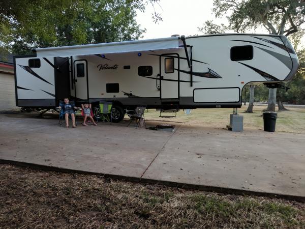 Home away from home in the driveway