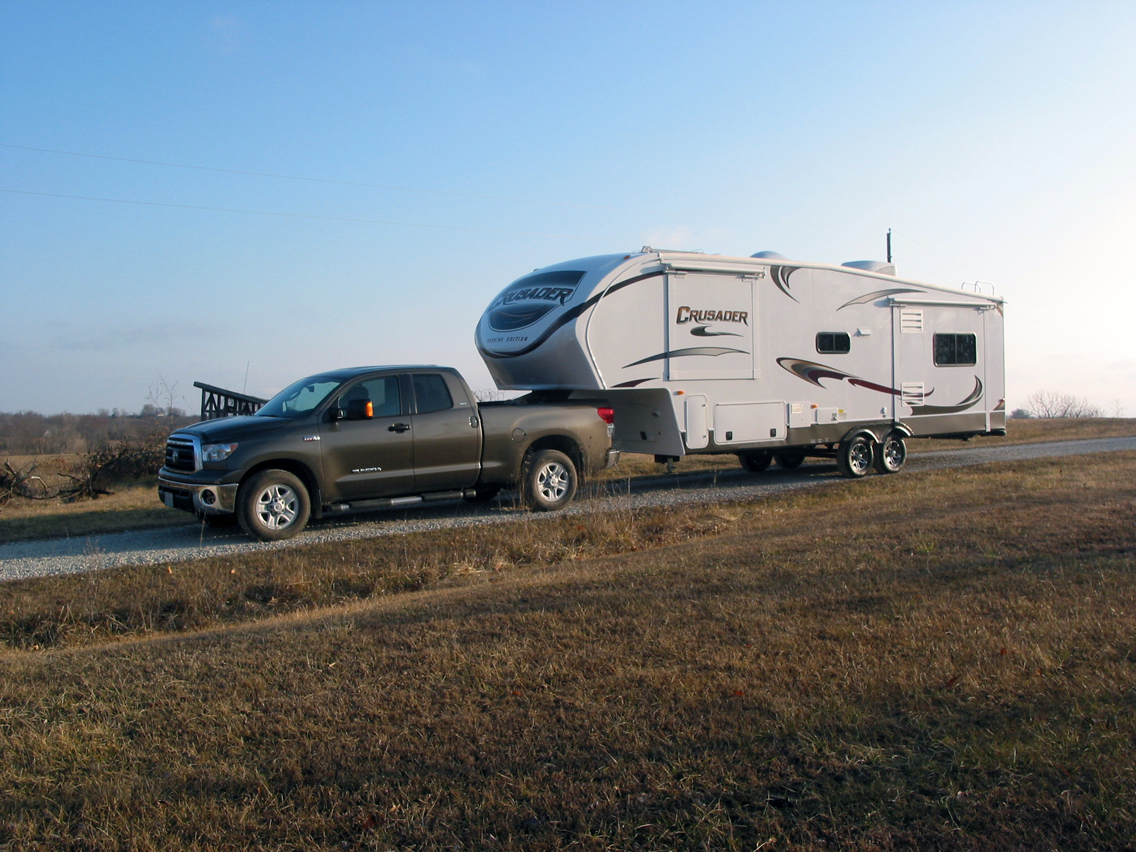 Home from the dealer, Liberty RV  2/9/2012