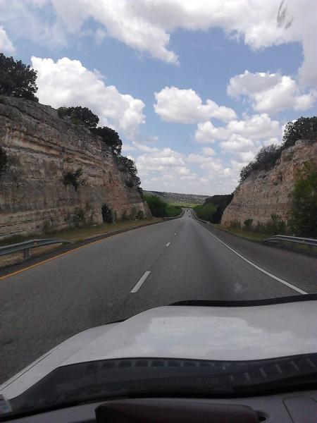 I-10 west bound in West TX