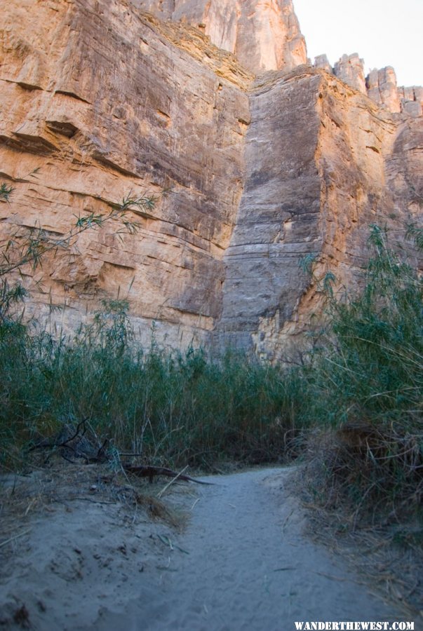 In Santa Elena Canyon