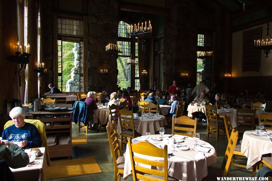 Inside the Ahwahnee