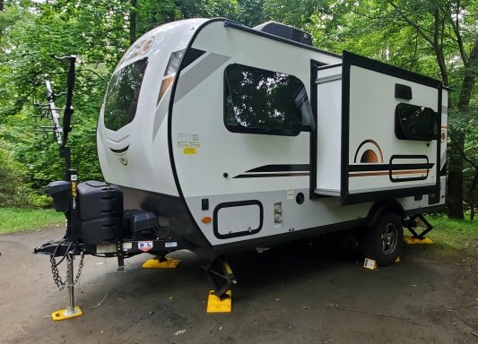 Just set up camper