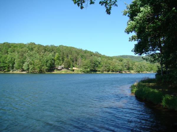 Lake at Sloppy Floyd State Park