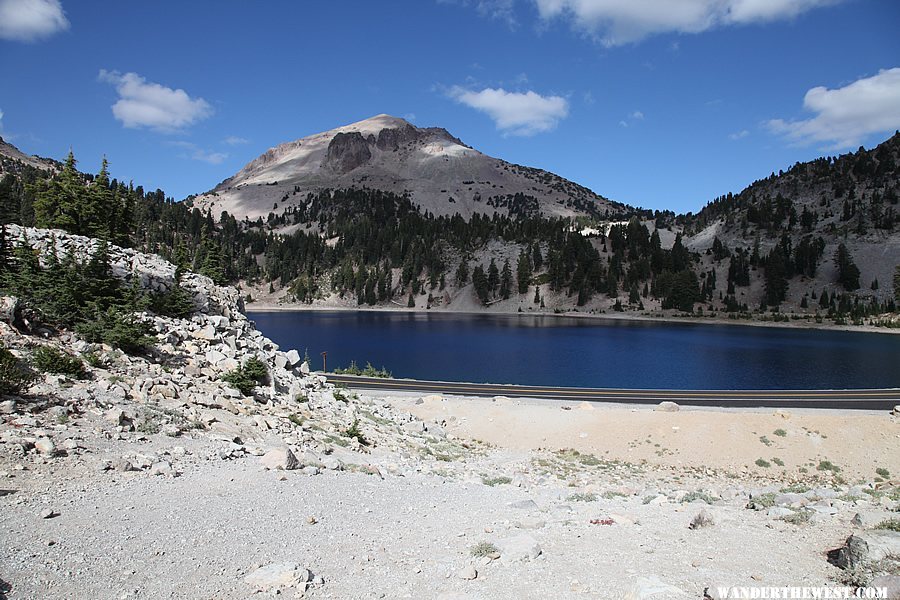 Lake Helen as seen from the Bumpass Hell Trail