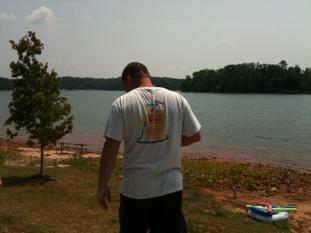 Lake Keowee 5 ft low. 2011