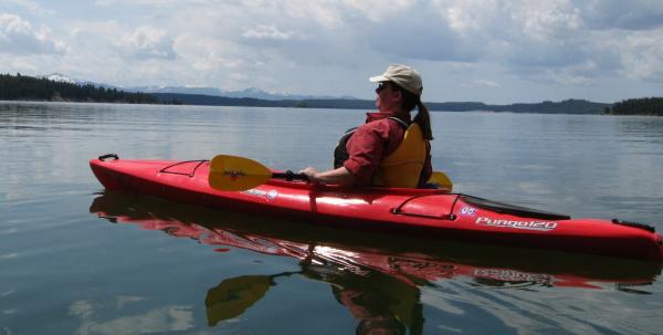 Laura Kayaking