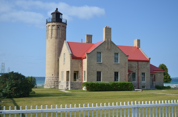 Lighthouse in Mackinaw City