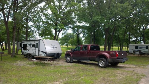 Little Jay and Big Hoss at Lake Tawakoni