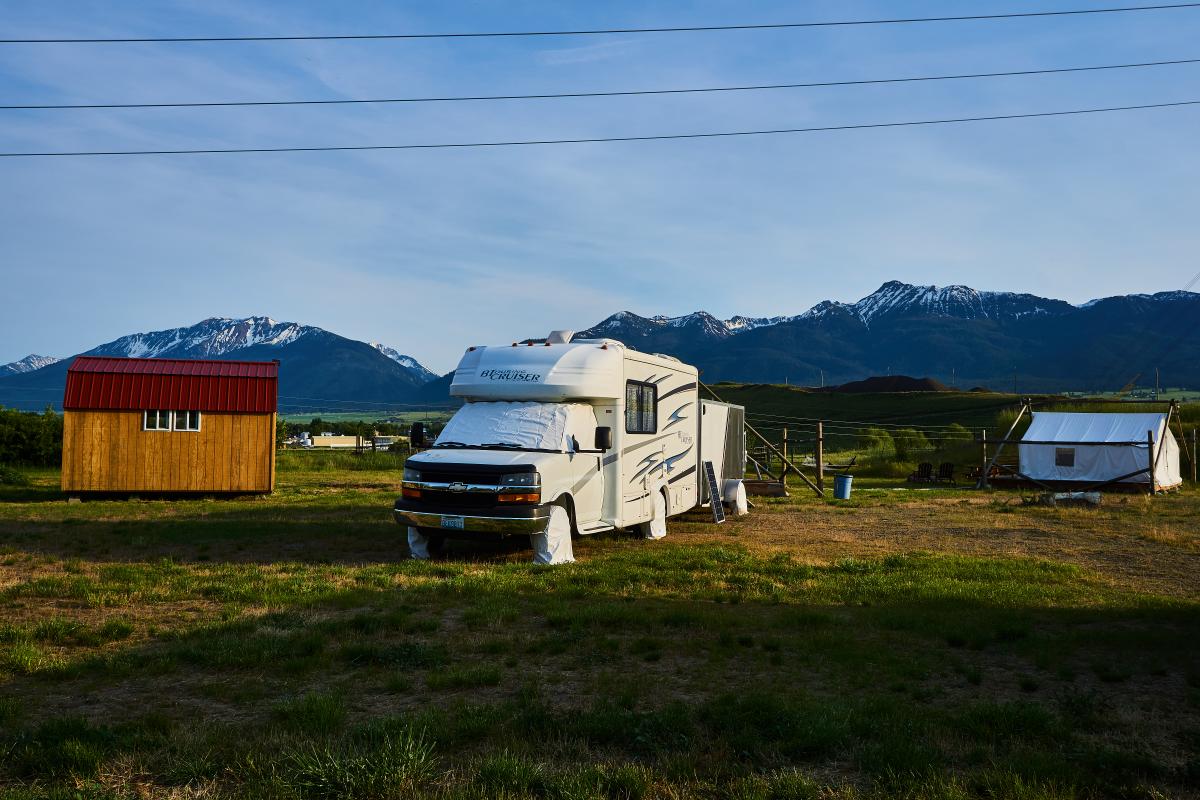 Log Cabin RV campground has great views in Enterprise, OR