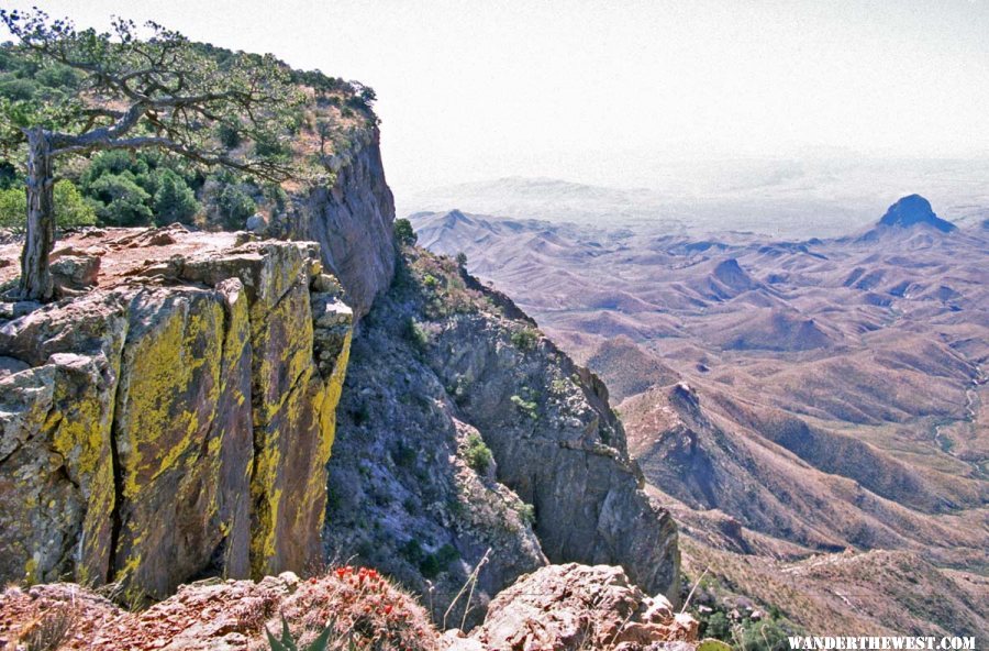 Looking Southeast from the Rim Trail