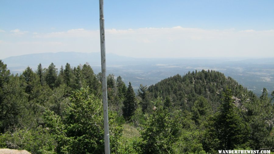 Looking toward the Capitan Mts.