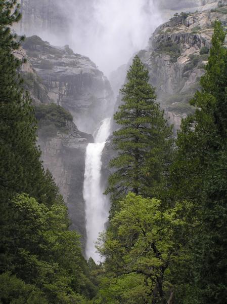 Lower Yosemite Falls Yosemite NP California