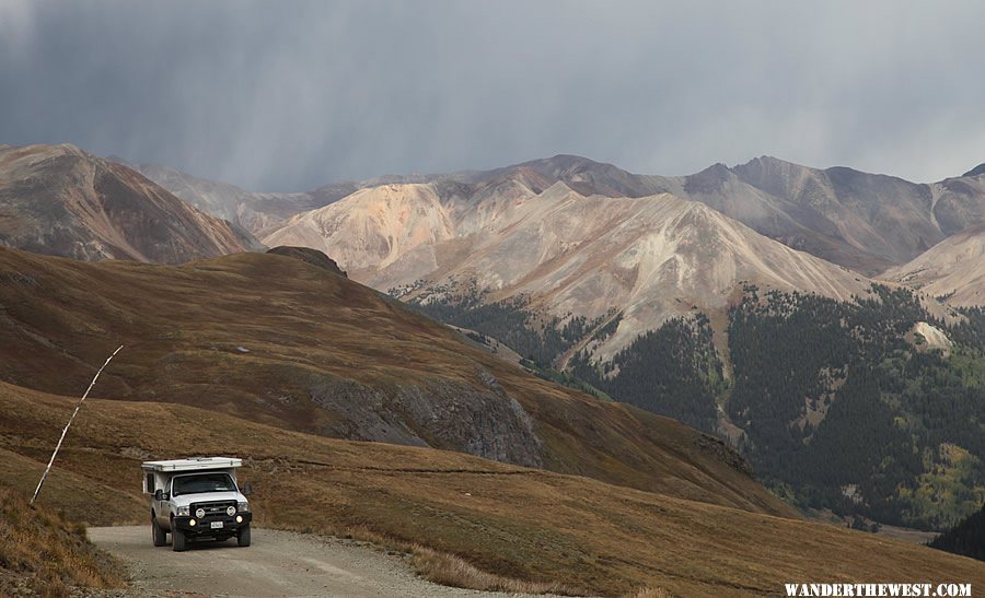 Marc on Cinnamon Pass