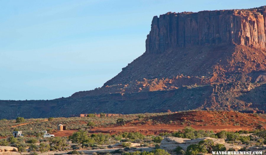 MarkBC and Stew Camped at White Crack, White Rim Road, Canyonlands, UT