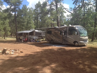 Marshall Lake outside of Flagstaff AZ