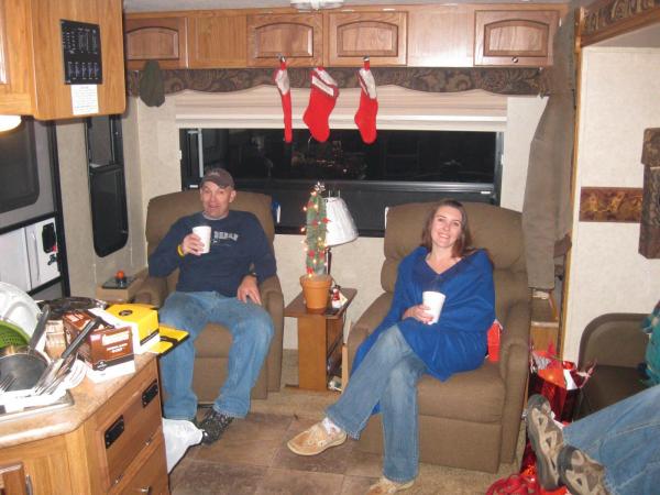 me and my daughter Sam with the Christmas Cactus.
The Christmas Cactus has been a Davis tradition since 1996