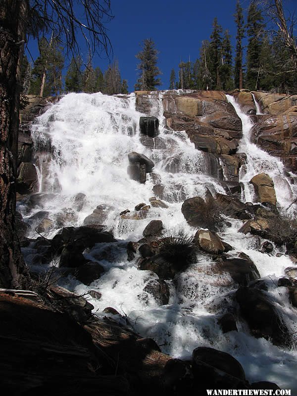 Minaret Falls - Near Devils Postpile National Monument