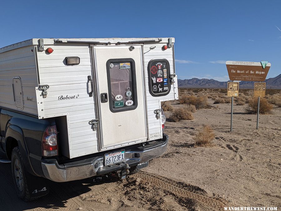 Mojave Desert near Rice CA