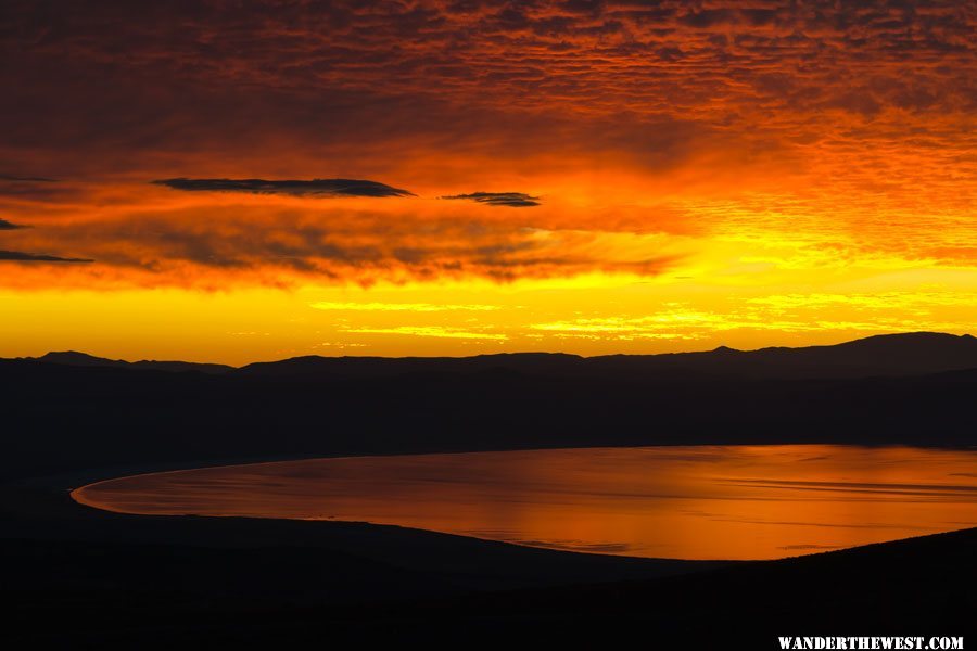 Morning Fire & Mono Lake