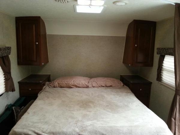 Murphy bed down