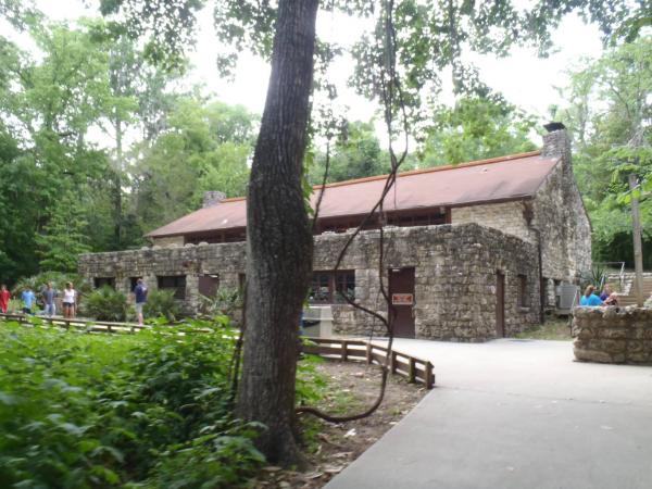 museum and gift shop - Florida Caverns SP - Memorial Day wkd