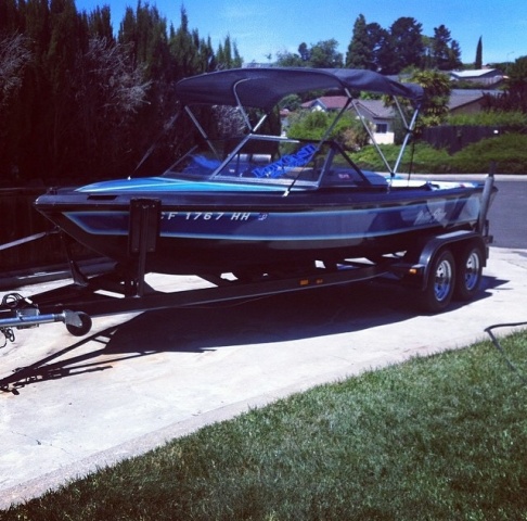 My first Real Boat . 1985 Malibu Skier