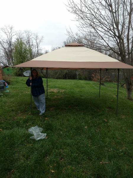 New Coleman 13X13 Camping Shelter