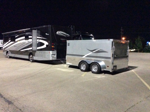 Night stop at Walmart in Iowa