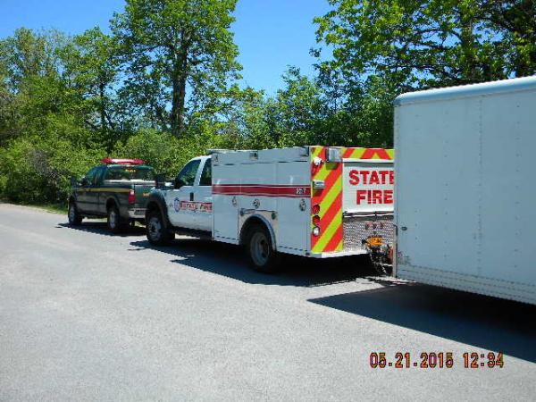 NYS Fire Marshall/DEC Exercises, Black River, NY