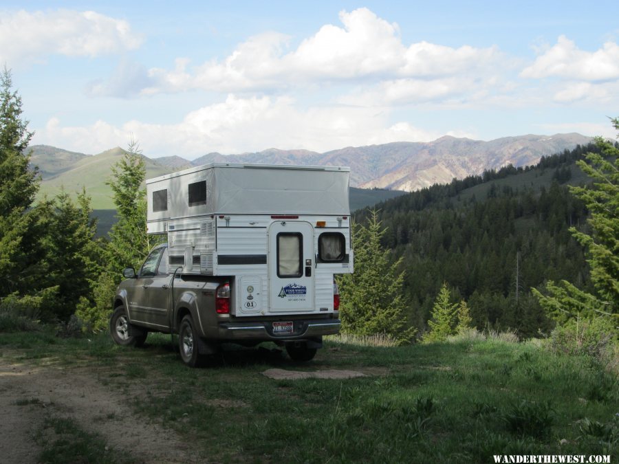 On the mountain Fairfield Idaho