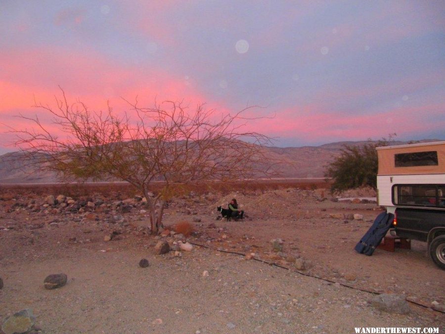 One of my favorite pictures - taken at Panamint Springs Resort