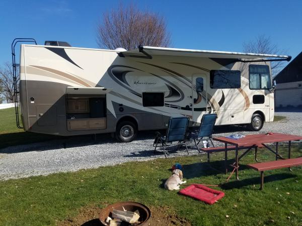 Our first outing at Country Acres Campground