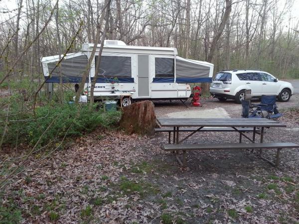 Our Jayco 1206 - May 2014
At Starved Rock State Park (IL)