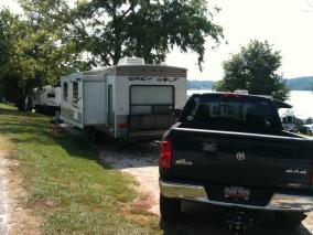 Our Rig Lake Keowee 2012