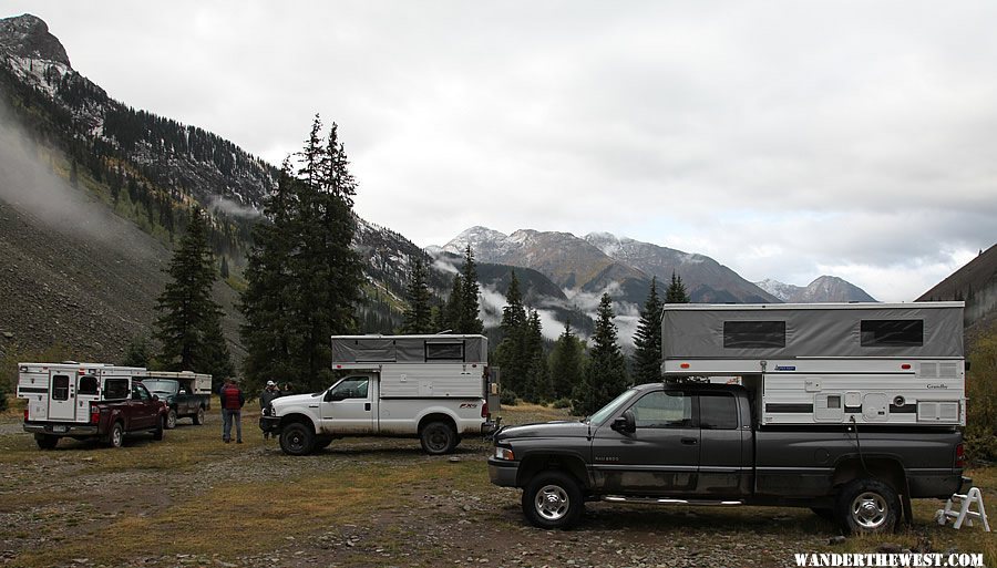 Packing up after storm