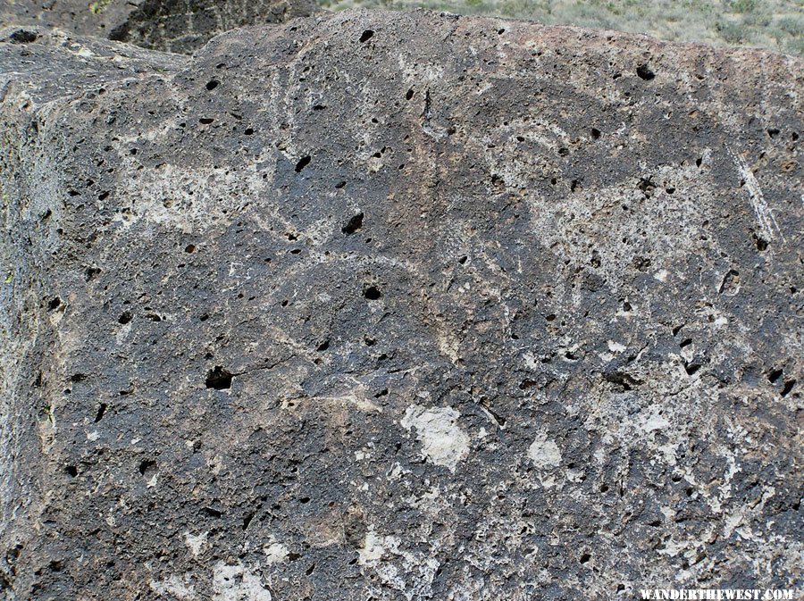 Petroglyphs in the Volcanic Tablelands