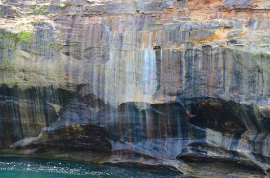 Pictured Rocks outside of Munising, MI in the UP