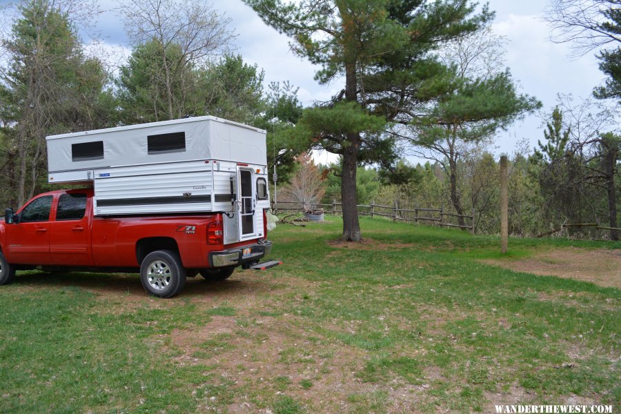 Pigeon River Country Elk Hill Equestrian Stae Forest Campground