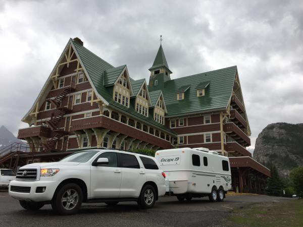 Prince of Wales Hotel in Waterton Lakes, Alberta.