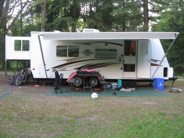 Provincial park camping