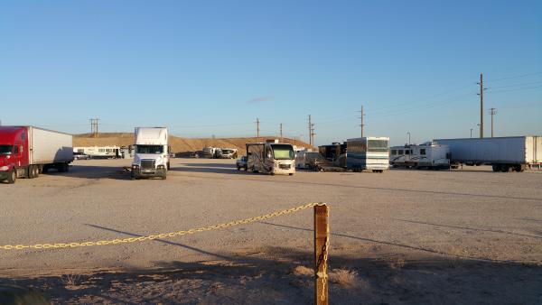 Quechan Casino Rv Parking area, Winterhaven California