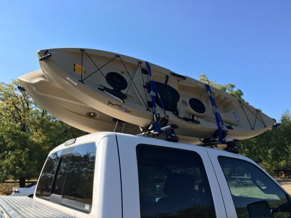 Right after purchasing our kayaks in Santa Rosa, CA